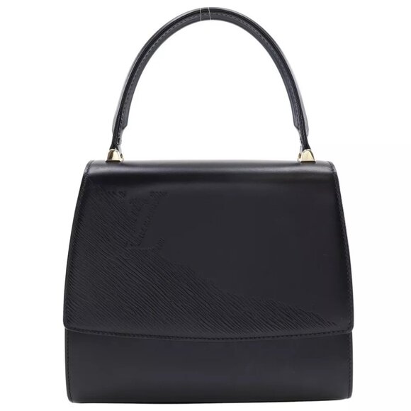 LOUIS VUITTON Athens Handbag M63902 Opera line black Epi Leather Women - Picture 1 of 12